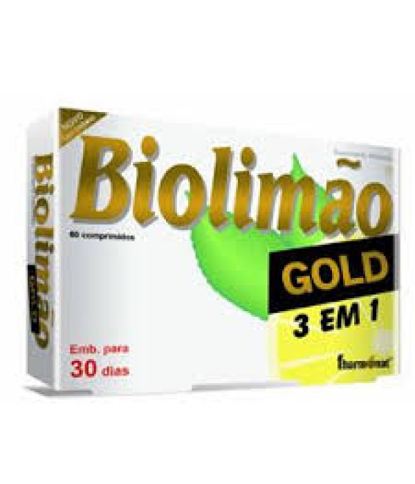 Biolimão Gold 3 em 1 - 60 comprimidos - Fharmonat ( 25% Desc. de 1 a 15 de Maio )